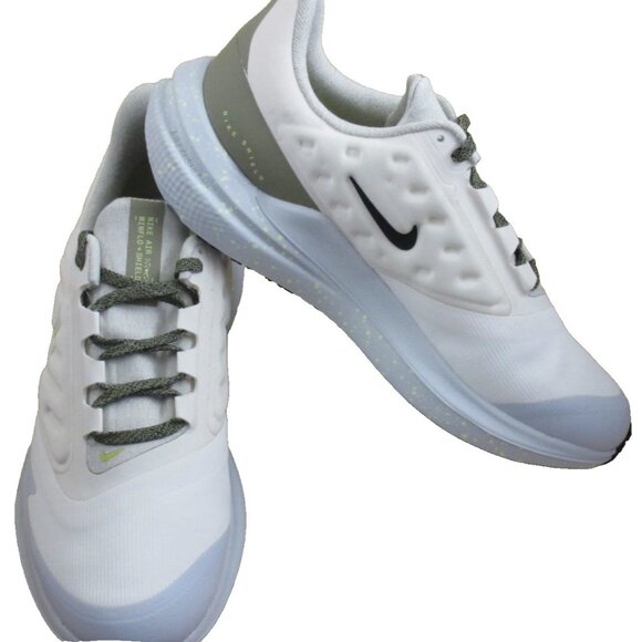 Nike Women's Air Winflo Shield Running Shoes Ivory Olive Green Sizes NIB - Picture 4 of 7